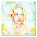 Recherche de fille blonde posters Portrait
