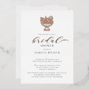 Recherche de gold foil bridal shower invitations Or rose