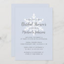 Recherche de snowflakes bridal shower invitations Élégant