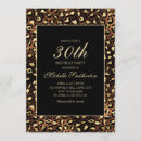 Recherche de black 30ans anniversaire invitations Chic