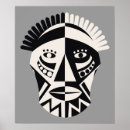 Recherche de masque tribal posters Africain