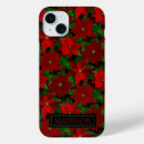 Zoek naar poinsettia hoesjes Kerstmis