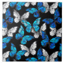 Recherche de motif papillon carreaux Bleu