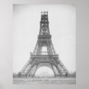 Recherche de tour eiffel en construction posters 1889