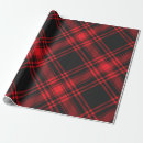 Zoek naar clan tartan cadeaupapier Rood