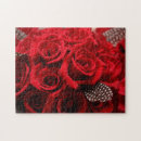 Recherche de roses rouges puzzles Jolie