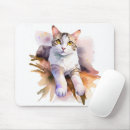 Recherche de chat blanc tapis souris Chats