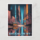 Recherche de graphique moderne cartes postales New york