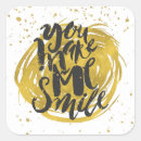Recherche de sourire heureux autocollants Émotion