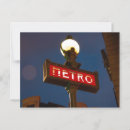 Recherche de station de métro cartes postales Souterrain