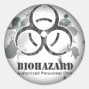 Recherche de biohazard autocollants Risque