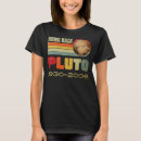 Recherche de pluto never forget tshirts Rétro
