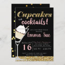 Recherche de cocktails cocktail party martini invitations Cupcake