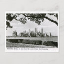 Recherche de gratte ciel de manhattan cartes postales Vintage