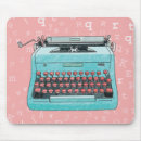 Recherche de machine à écrire tapis souris Type