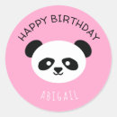 Zoek naar panda stickers Roze