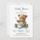 Recherche de cute teddy bear baby shower invitations Mignon
