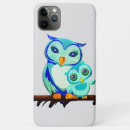 Recherche de hibou de bébé iphone coques Nature