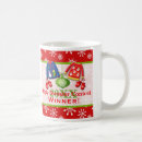 Zoek naar winnaar mokken Xmas