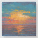 Recherche de paysage marin dessous de verres Moderne