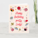 Recherche de ladybug anniversaire cartes Insecte