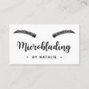 Zoek naar permanente make up visitekaartjes Minimalistisch