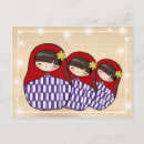 Recherche de matryoshka cartes postales Mignon