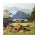 Recherche de paysage de montagne carreaux Ferme