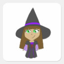 Zoek naar enge heks stickers Schattig