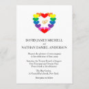 Recherche de égalité de mariage invitations Lgbt