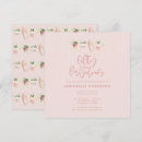 Recherche de girly anniversaire invitations Rose