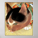 Recherche de vintage cat posters Peinture