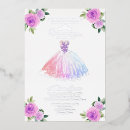 Recherche de multicolore invitations Aquarelle