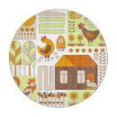 Recherche de poule planches à découper Illustration