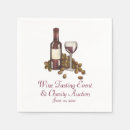 Zoek naar wijn druiven servetten Wijngaard