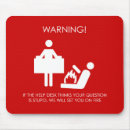 Recherche de avertissement tapis souris Stupide