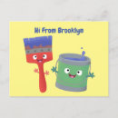Recherche de pinceau cartes postales Brosse