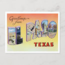 Recherche de el paso texas cartes postales Rétro