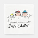 Recherche de neige serviettes Snoopy