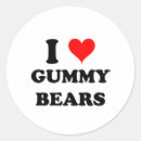 Recherche de gummy autocollants Ours