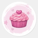 Recherche de cupcakes autocollants Girl