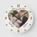 Recherche de en forme de coeur horloges Newly weds