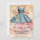 Recherche de quinceanera 15ème invitations Vintage