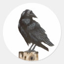 Recherche de corbeau noir autocollants Conception