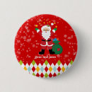 Recherche de père noël badges Fête