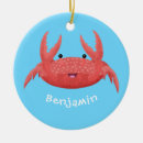 Recherche de crabe ornements Drôle