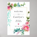 Recherche de bridal shower welcome signes Pink