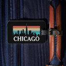 Recherche de chicago illinois bagages étiquettes Paysage urbain