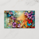 Recherche de papillon abstrait cartes visite Papillons