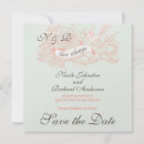 Recherche de vintage save the dates Tourbillons